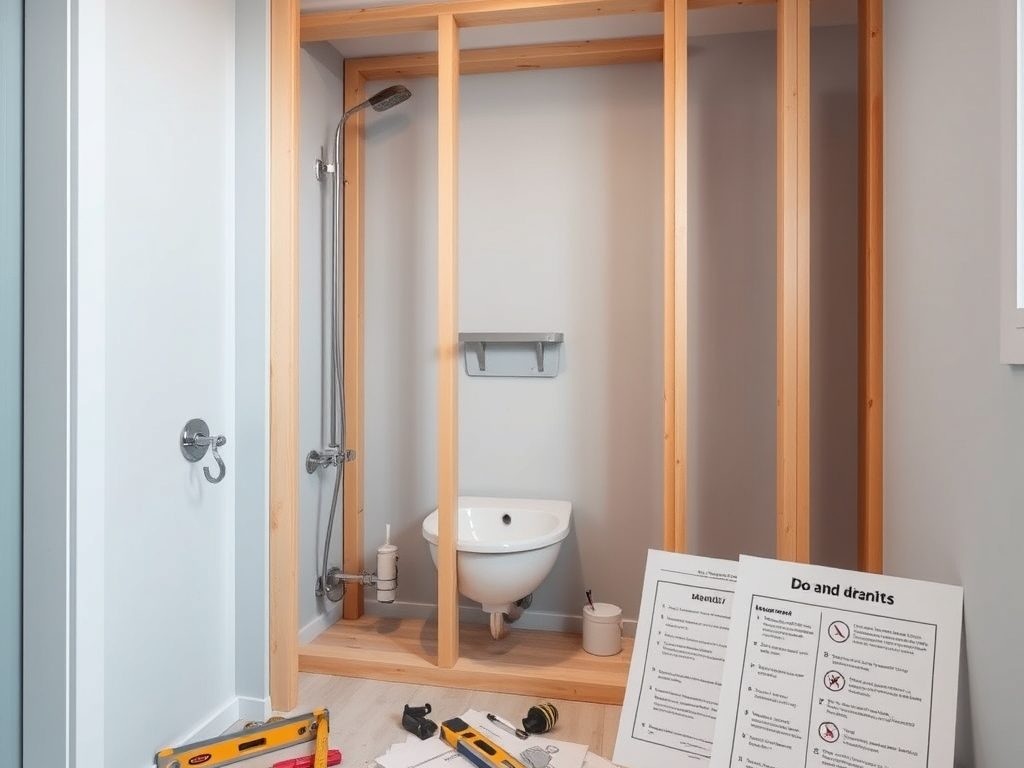 Stelaż podtynkowy – najczęstsze błędy montażowe i jak ich uniknąć podczas remontu łazienki