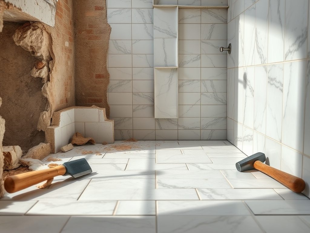 Skuwanie płytek czy układanie na płytki: praktyczne kryteria wyboru i typowe wyzwania remontu łazienki