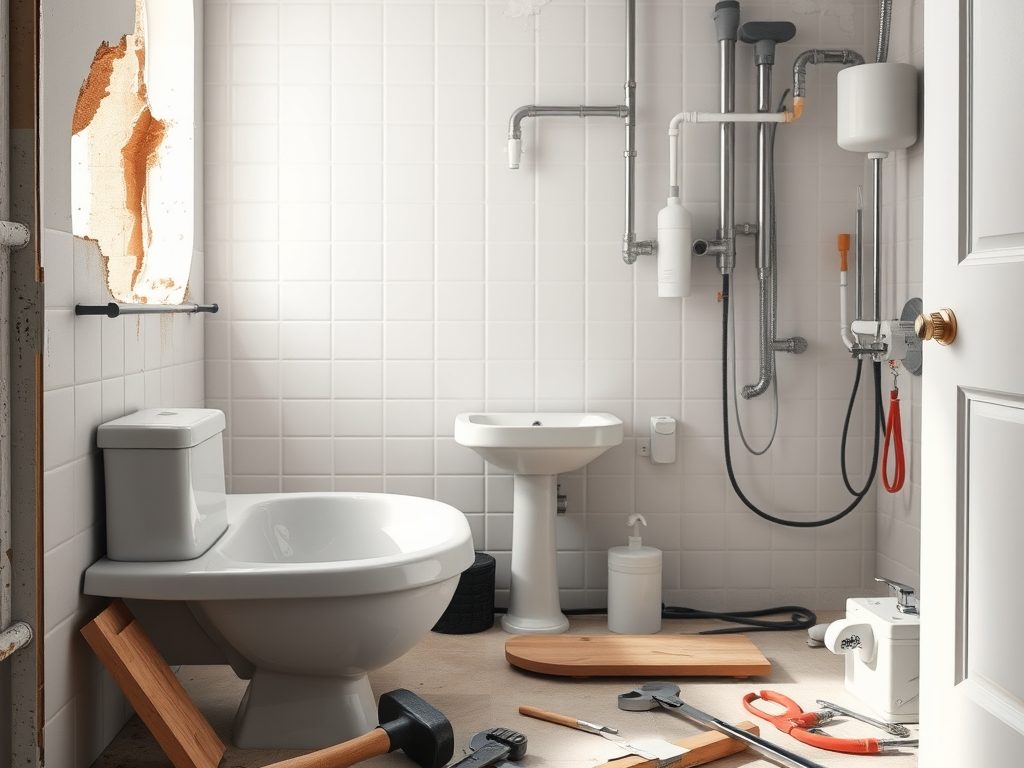 Kolejność prac w łazience: jak zaplanować remont, by uniknąć typowych błędów i opóźnień