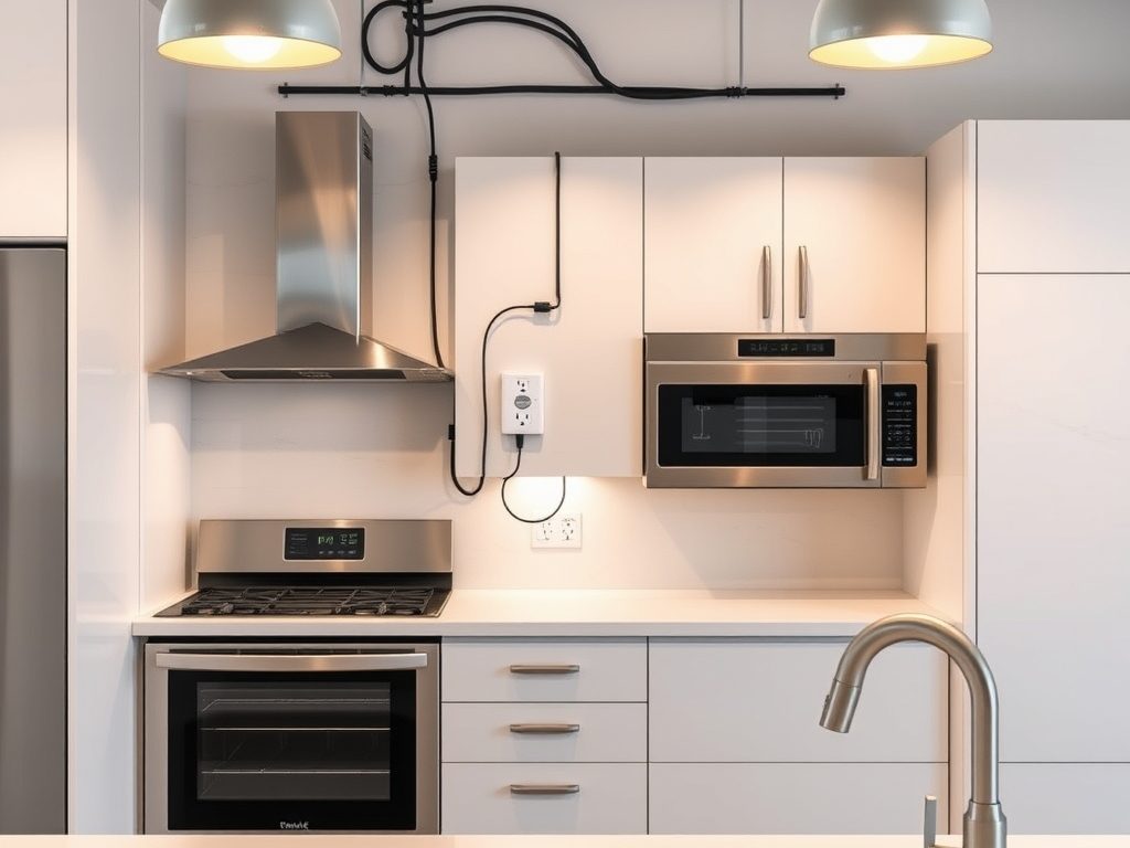 Instalacje w kuchni: jak zaplanować funkcjonalną, bezpieczną i ergonomiczną przestrzeń elektryczną i oświetleniową
